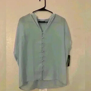 Lulus button blouse top